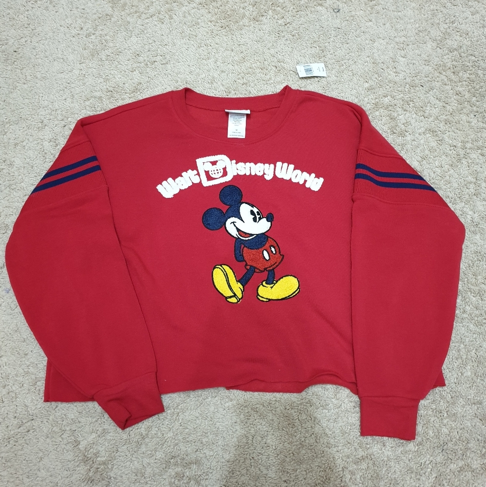 Walt Disney world red sweatshirt